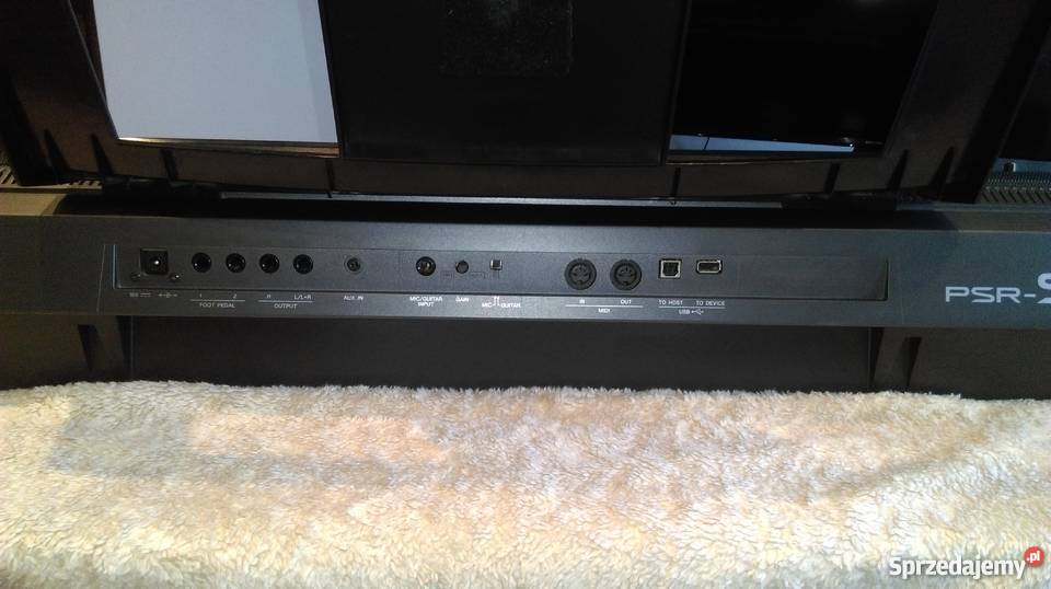 Sprzedam Keyboard YAMAHA PSR S770 zestaw Kultura i Rozrywka