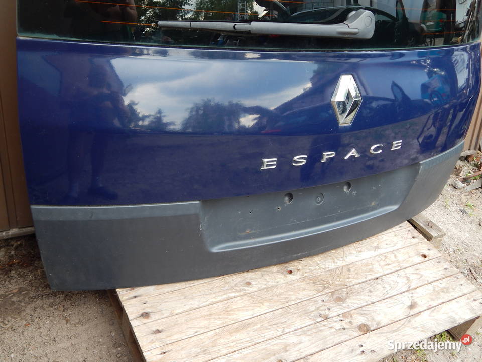 TYLNA KLAPA BAGAŻNIKA OVD42 RENAULT ESPACE IV 4 mazowieckie Warszawa