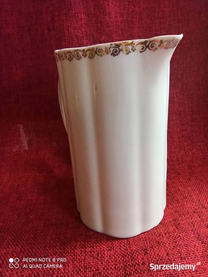 Mlecznik duży z pięknym kwiatowym dekorem z Gdańsk
