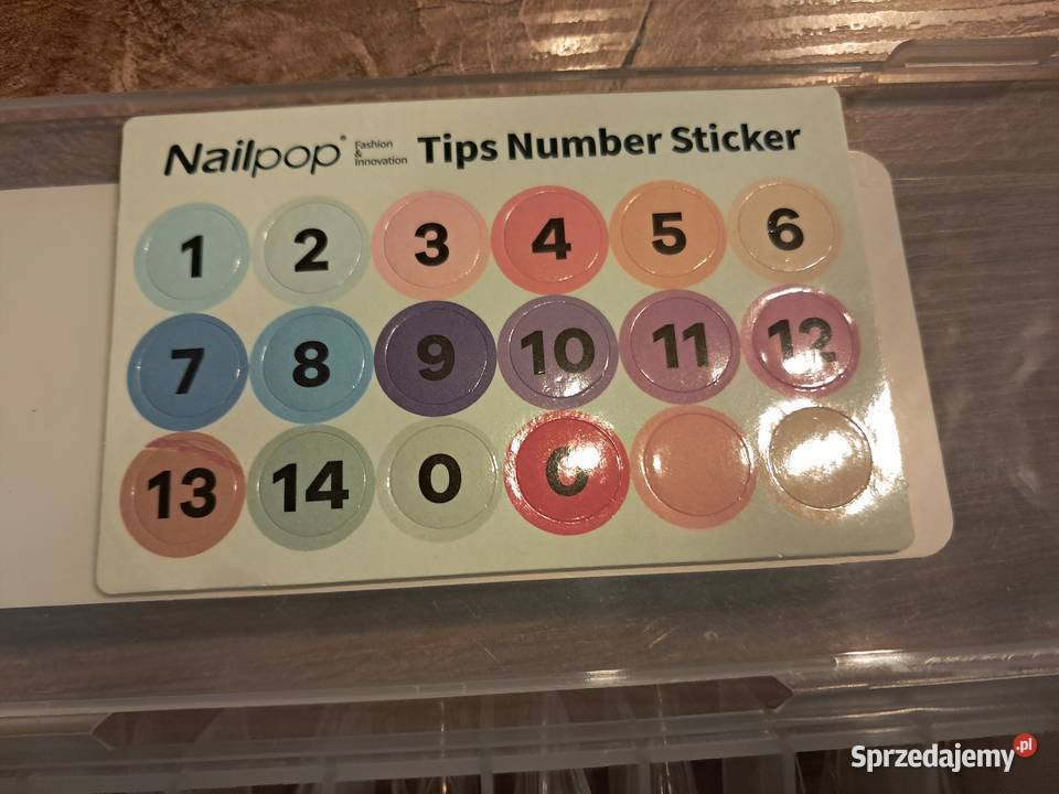 nowe sztuczne tipsy NailPop 150 Pozostałe Sandomierz sprzedam