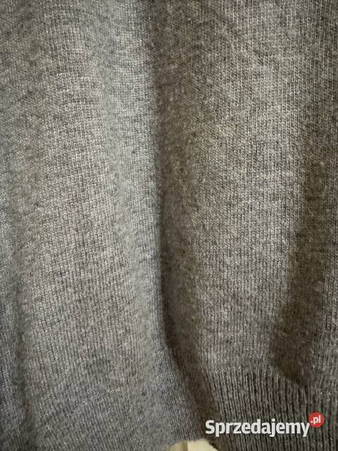 Sweter męski M PullBear szary ciepły dzianina z Częstochowa