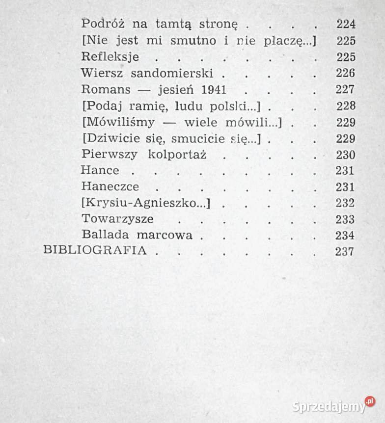 Pola zakwitną makami Witold Kozłowski Rok wydania 1970 lubelskie Chełm sprzedam