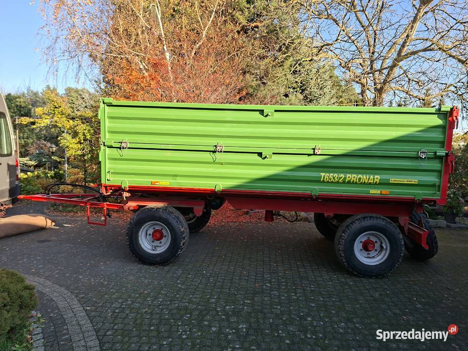 Przyczepa rolnicza Pronar 6532 Droszków