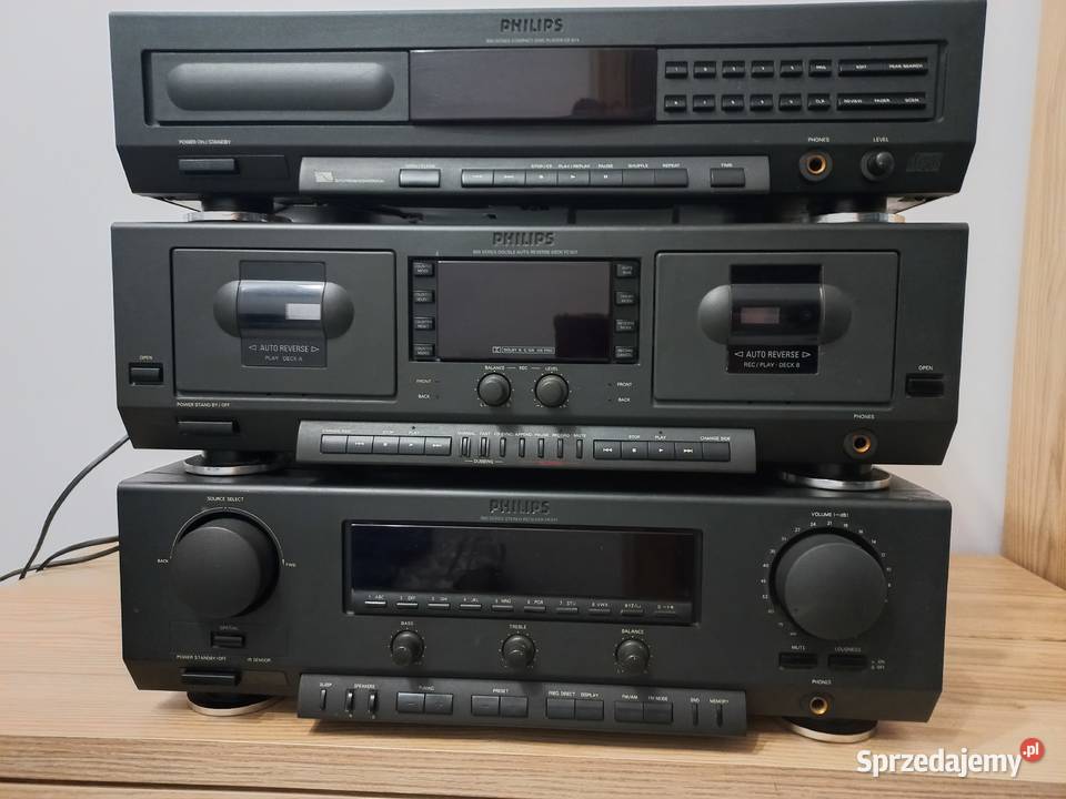 wieża Philips zestaw stereo
