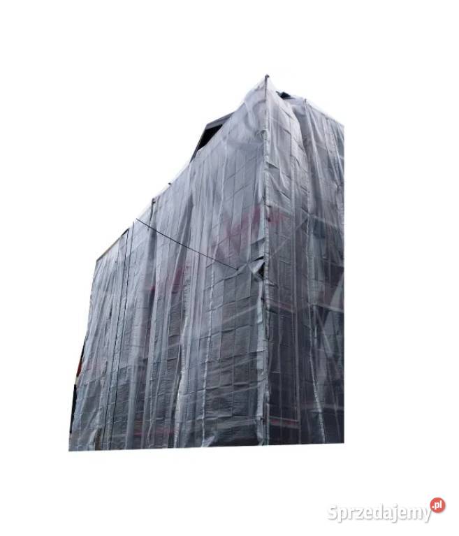 Folia Osłonowa PLANDEKA ZBROJONA na rusztowanie