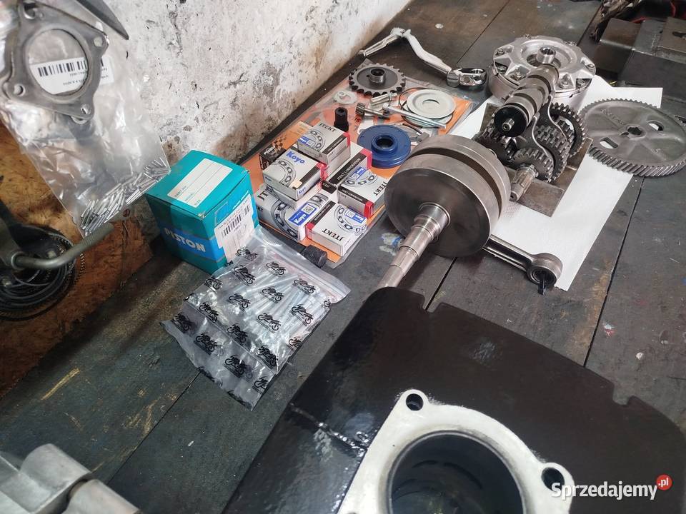 Silnik MZ ETZ 251 elektronik łódzkie Sieradz