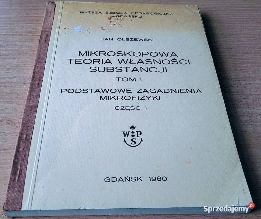 Mikroskopowa teoria własności substancji T 1 Pod