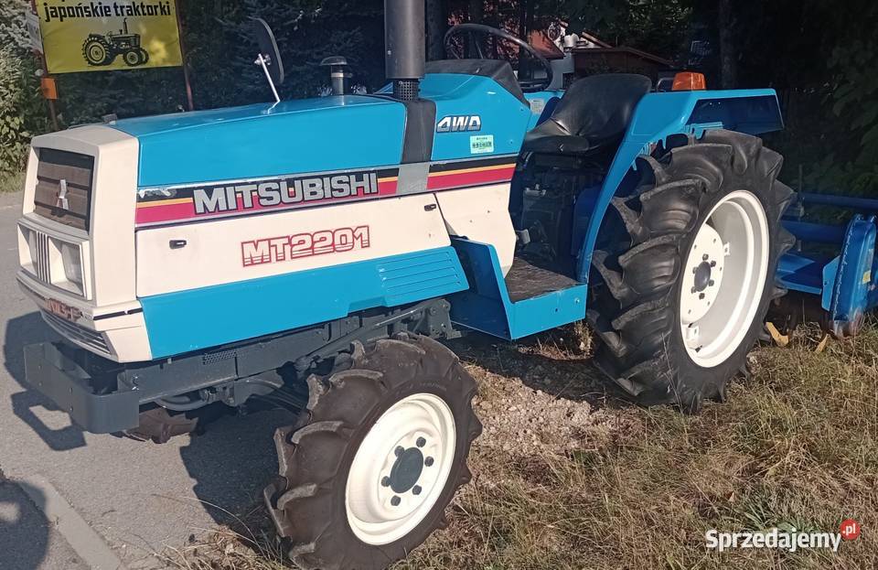 Ciągnik traktor ogrodniczy Mitsubishi Zamość