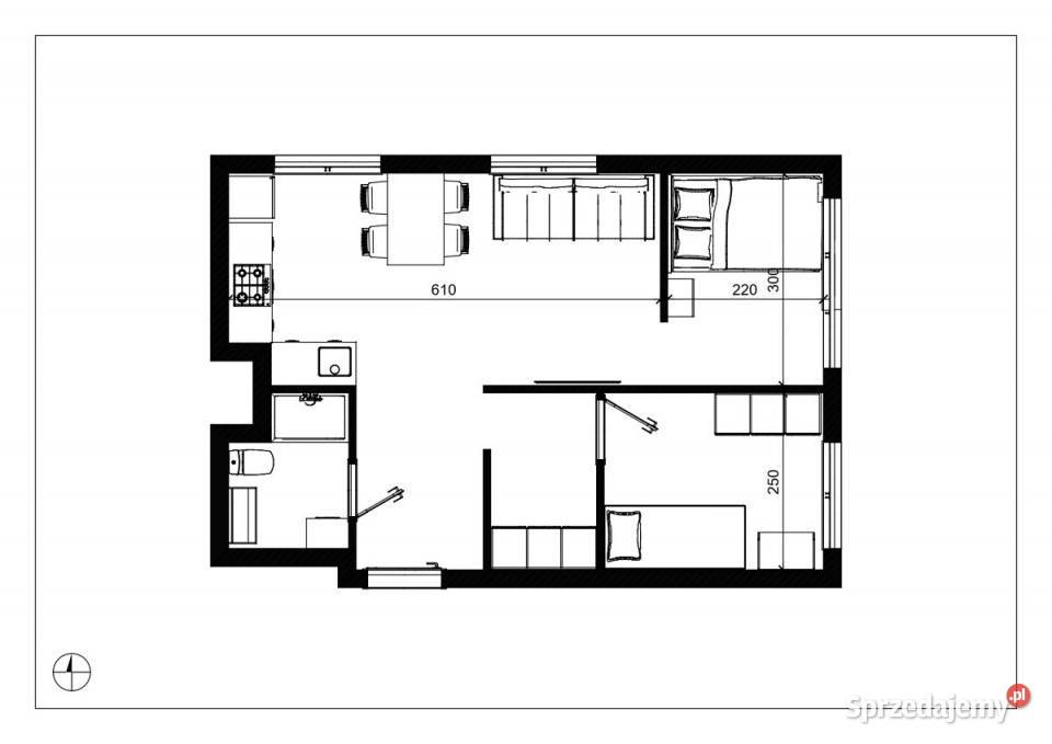 Mieszkanie 4549m2 3 pokojowe Świdnik