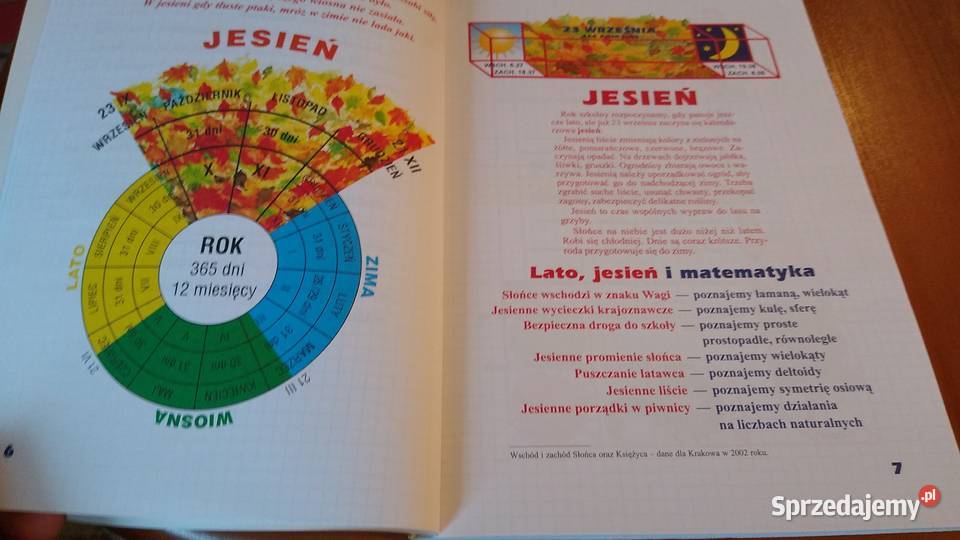 Zeszyt ćwiczeń Cztery pory roku w matematyce Gdańsk