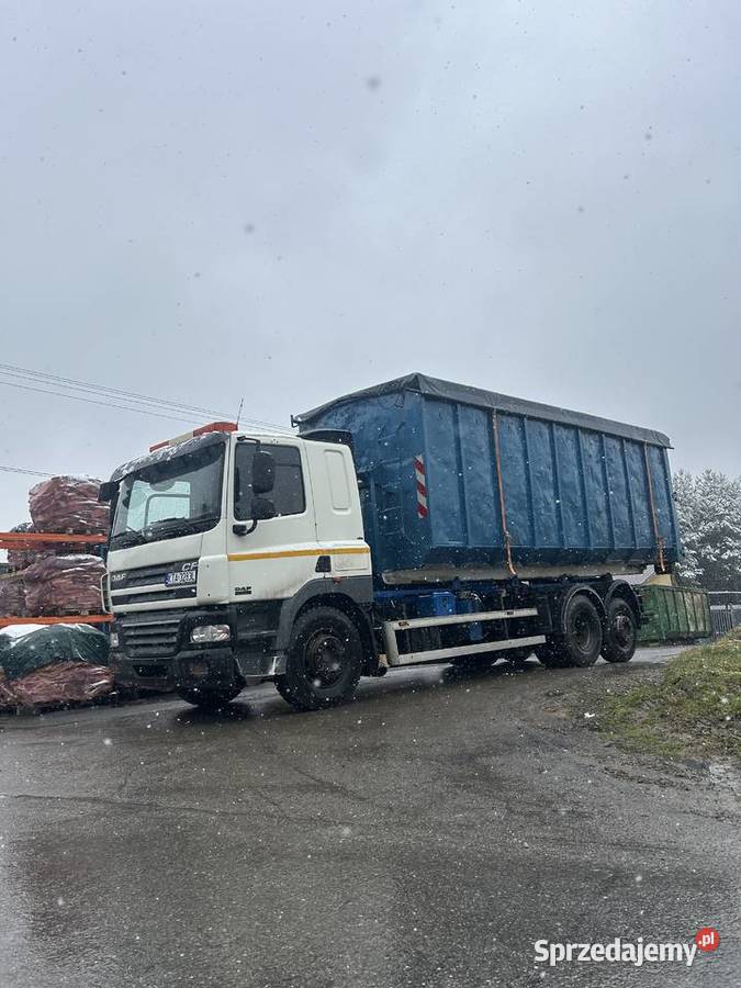 Hakowiec DAF pojazd specjalny Rok produkcji 2008 Uniszowa