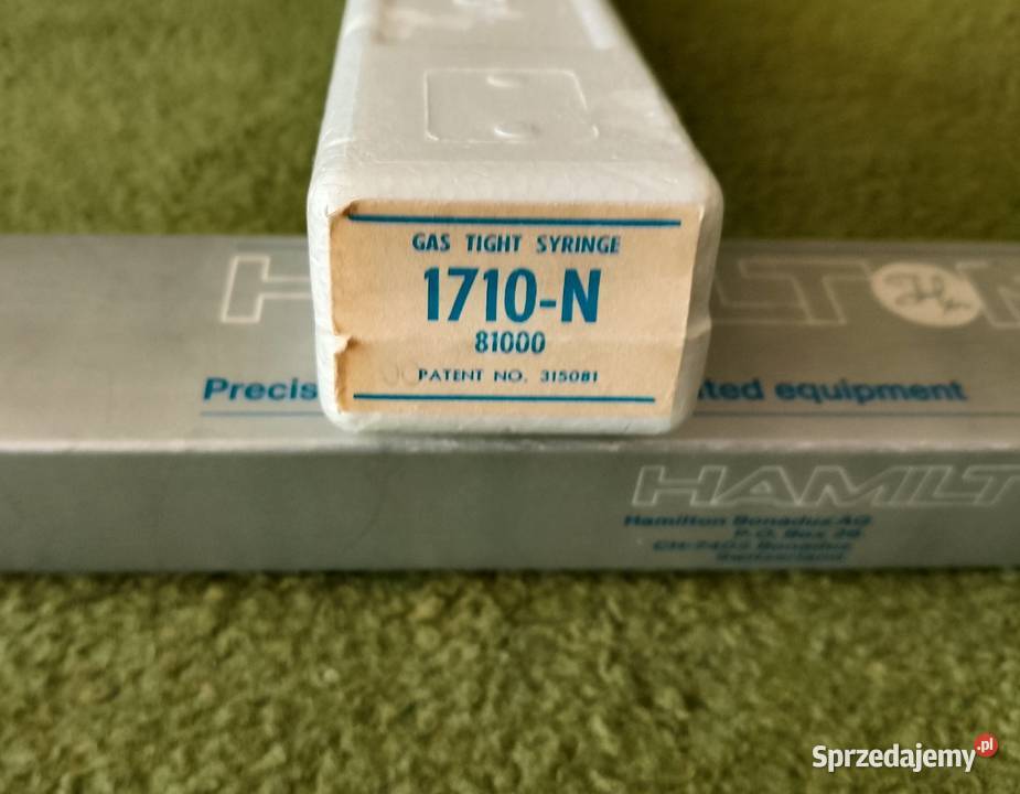 Strzykawka laboratoryjna Hamilton Gastight 1710N Katowice
