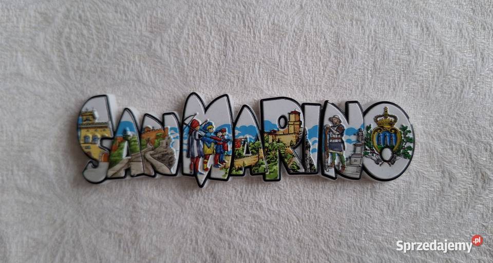 magnes na lodówkę San Marino Wrocław