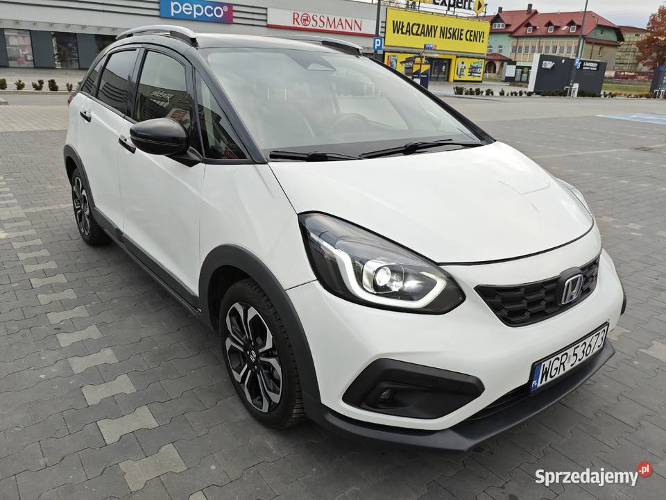 Honda Jazz V Crosstar 2022 Full Hybrid 15 White automatyczna