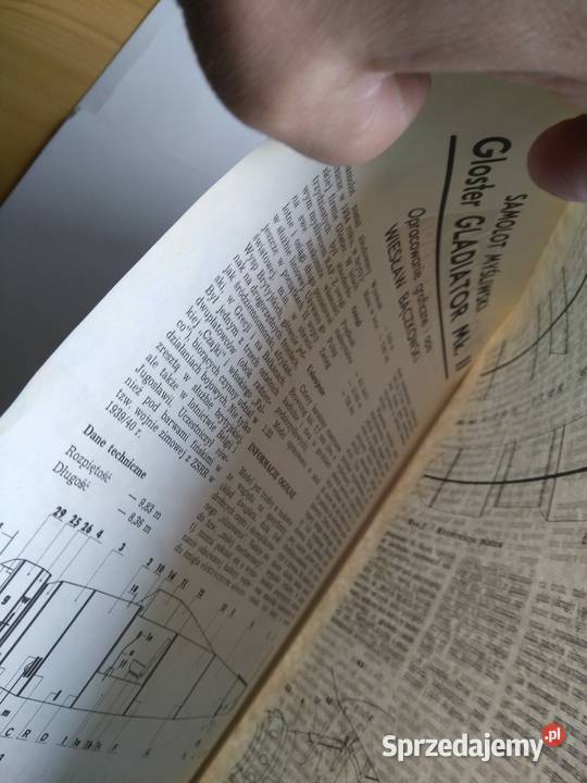 Mały Modelarz 71992 Samolot myśliwski Gloster Dąbrowa Górnicza