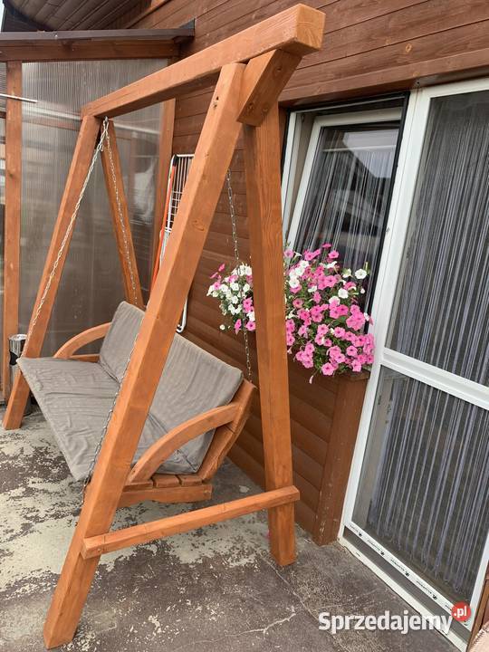 Sprzedam Huśtawkę Drewnianą małopolskie