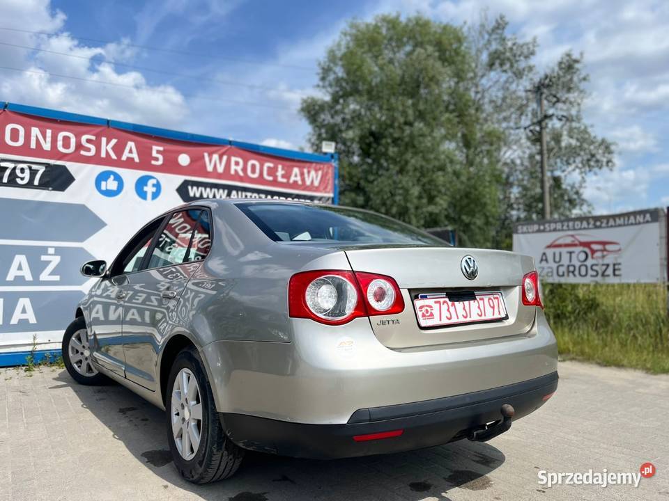Volkswagen Jetta 2006 16 Benzyna Alufelgi HAK Dl Wrocław