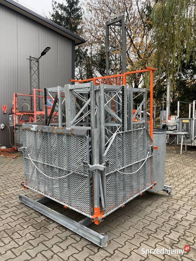 Winda budowlana BOCKER ZL 600B wciągarka koszowa Pozostałe Pozostałe Ślesin