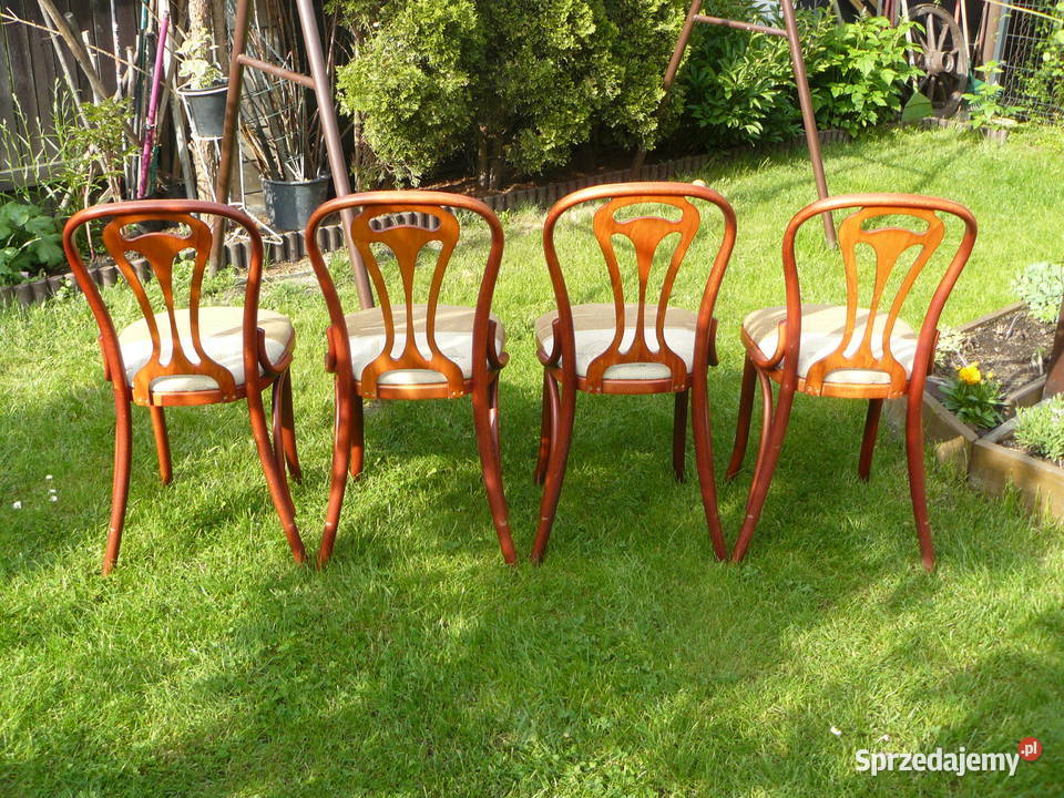 Krzesła gięte używane sprzedam