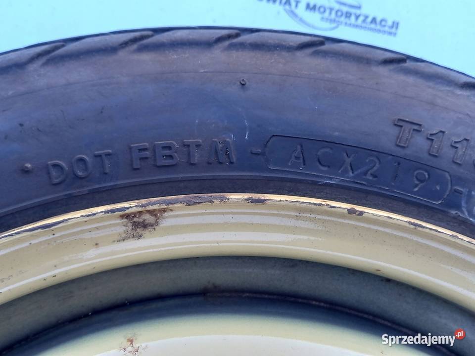 MAZDA 2 6 KIA HYUNDAI koło dojazdowe 1157015 90M Koła dojazdowe Kielce