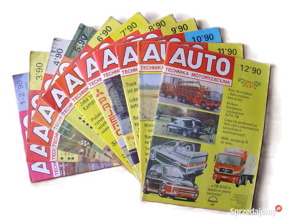 Auto Technika Motoryzacyjna pełny Rocznik 1990 łódzkie Łódź