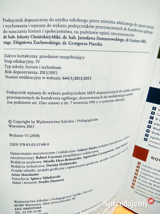 Ojczysty panteon ojczyste spory wsip Markowicz Warszawa sprzedam