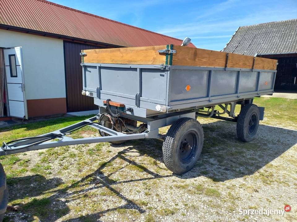 Sprzedam przyczepę AUTOSAN wywrotka świętokrzyskie Wilkowa sprzedam