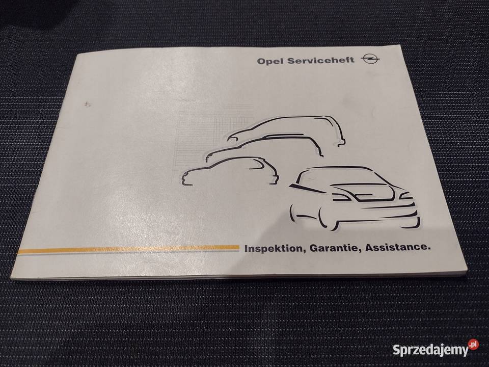 Opel Omega B 1998 Książka Gwarancyjna Serwisowa Poradniki, albumy i reportaże Łódź sprzedam