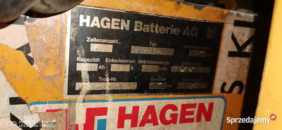 Wózek widłowy elektyeczny Motoryzacja