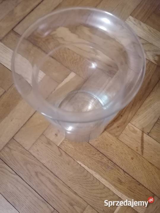 Pojemnik szklany wysoki przezroczysty