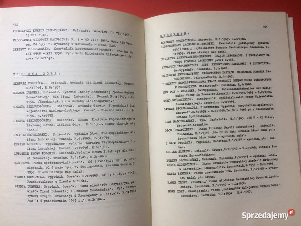 3092 25 Lat Prasy Na Ziemiach Zachodnich I Szczecin