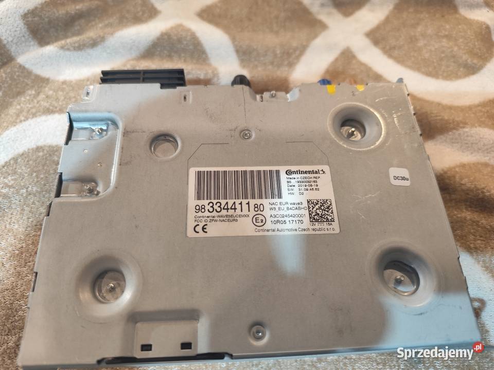 Radio samochodowe Nac Peugeot 508 gen2 radio led