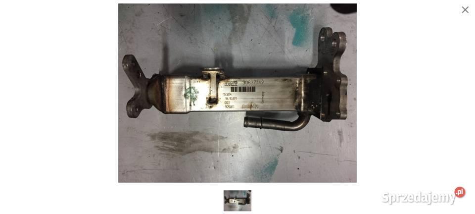 chłodniczka EGR volvo 24 D5 D5244T 163 osobowe Układ chłodzenia Jelcz-Laskowice