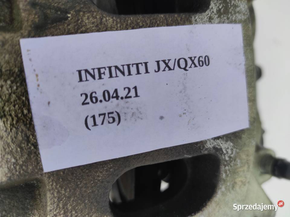 ZACISK HAMULCA LEWY TYŁ INFINITI QX60 JX Nowy Tomyśl
