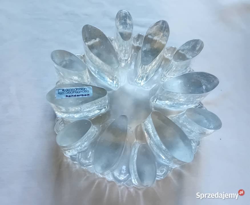 Kryształowy podgrzewacz Tealight Georgshutte kat Porcelana i szkło Koźminek