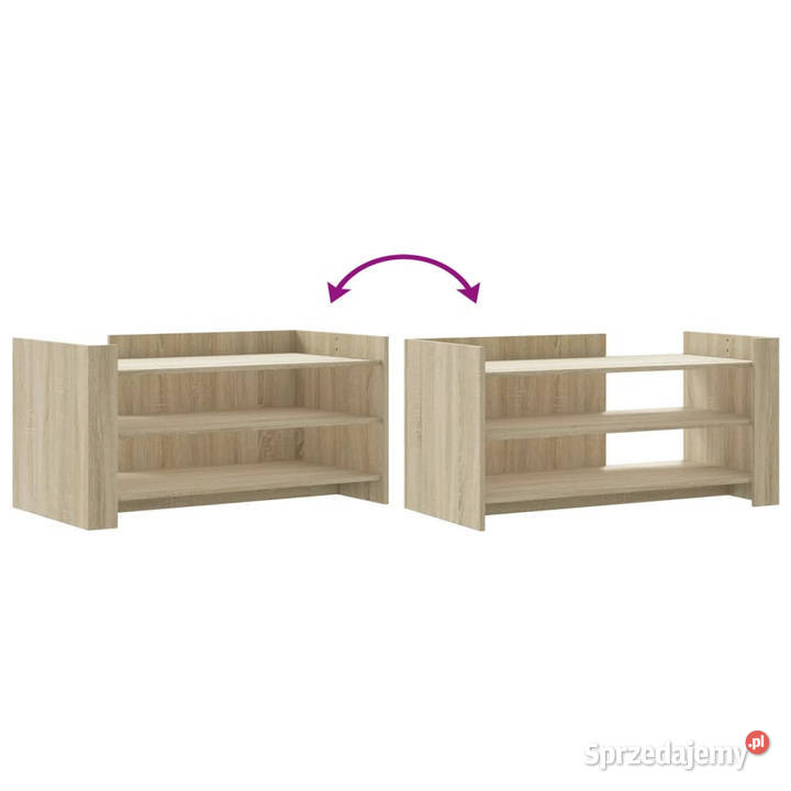 Stolik kawowy dąb sonoma 100x50x50 materiał Warszawa sprzedam
