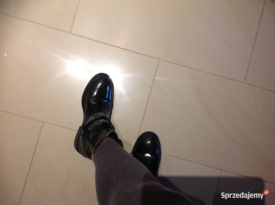 Botki Kozaki Skórzane Damskie ELVIO ZANON r 37 lubuskie Nowa Sól sprzedam