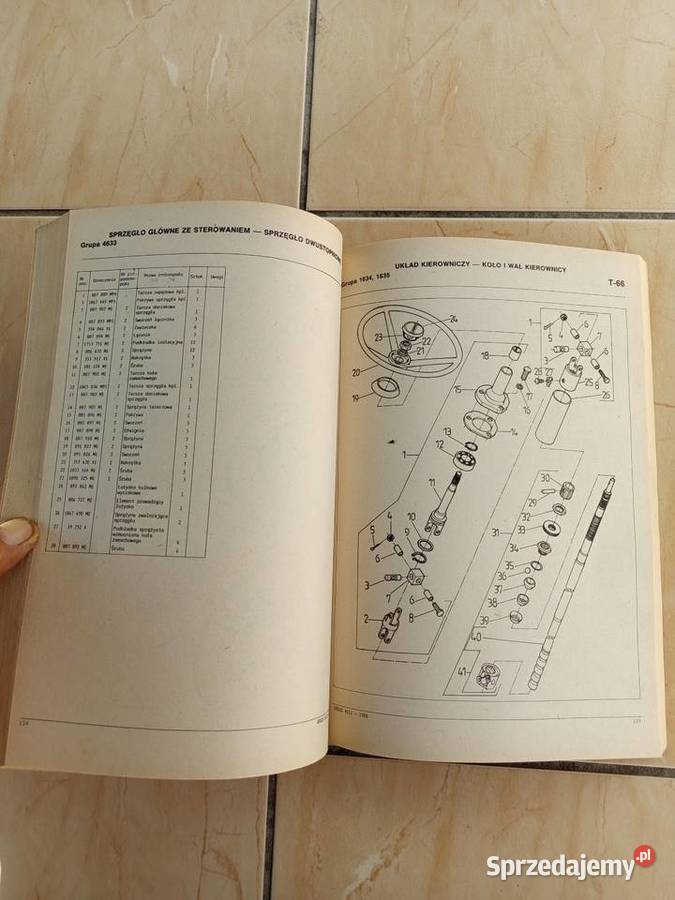 Katalog części zamiennych ursus 4512 Zgierz