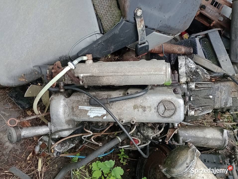 Silnik Mercedes kaczka w całości na części mazowieckie Borsuki