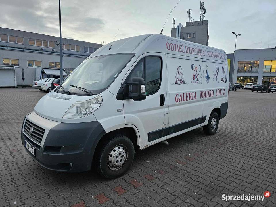 Sprzedam Fiata Ducato 23 z 2011 bezwypadkowy Białystok sprzedam