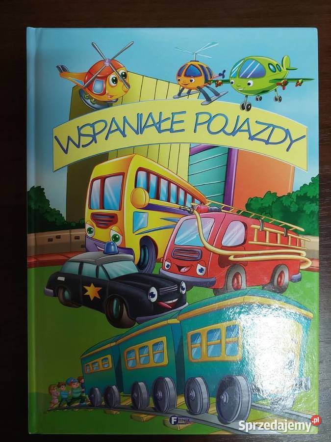 Wspaniałe pojazdy książeczka dzieci w twardej śląskie