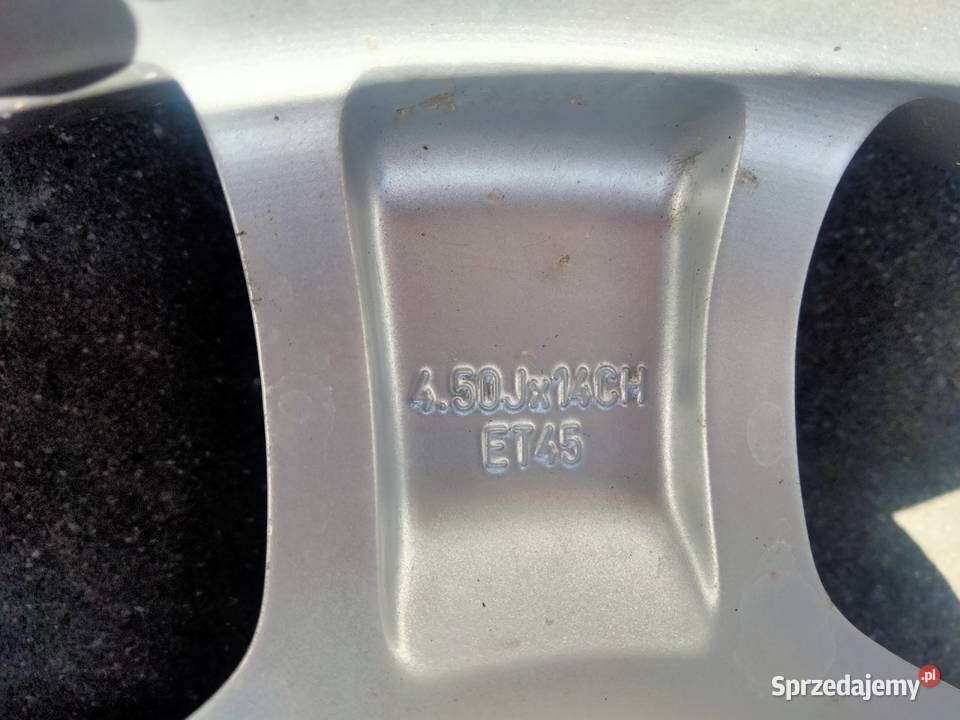 felgi aluminiowe 14 OPEL 4x100 corsa astra agila Samochodowe Dęblin