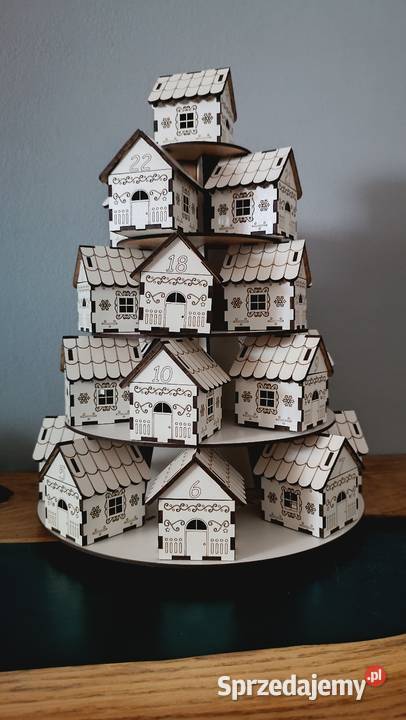 Kalendarz Adwentowy biały warmińsko-mazurskie