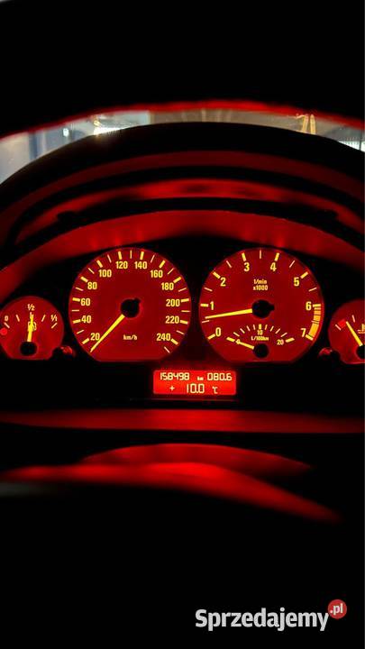 BMW 325ti E46 Compact 2001 25 R6 192 manual srebrny