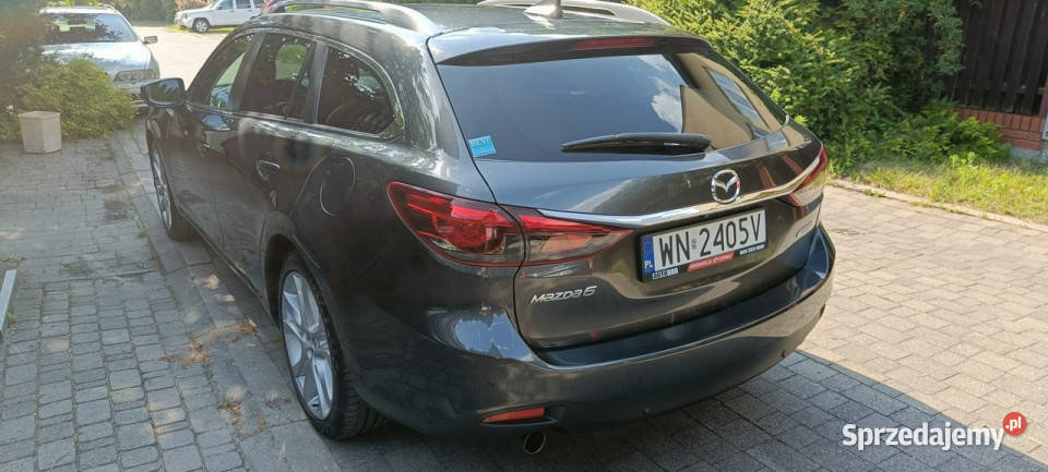 Mazda 6 20 SKYACTIVG Nakama 165 automatstan III czujnik parkowania mazowieckie Warszawa