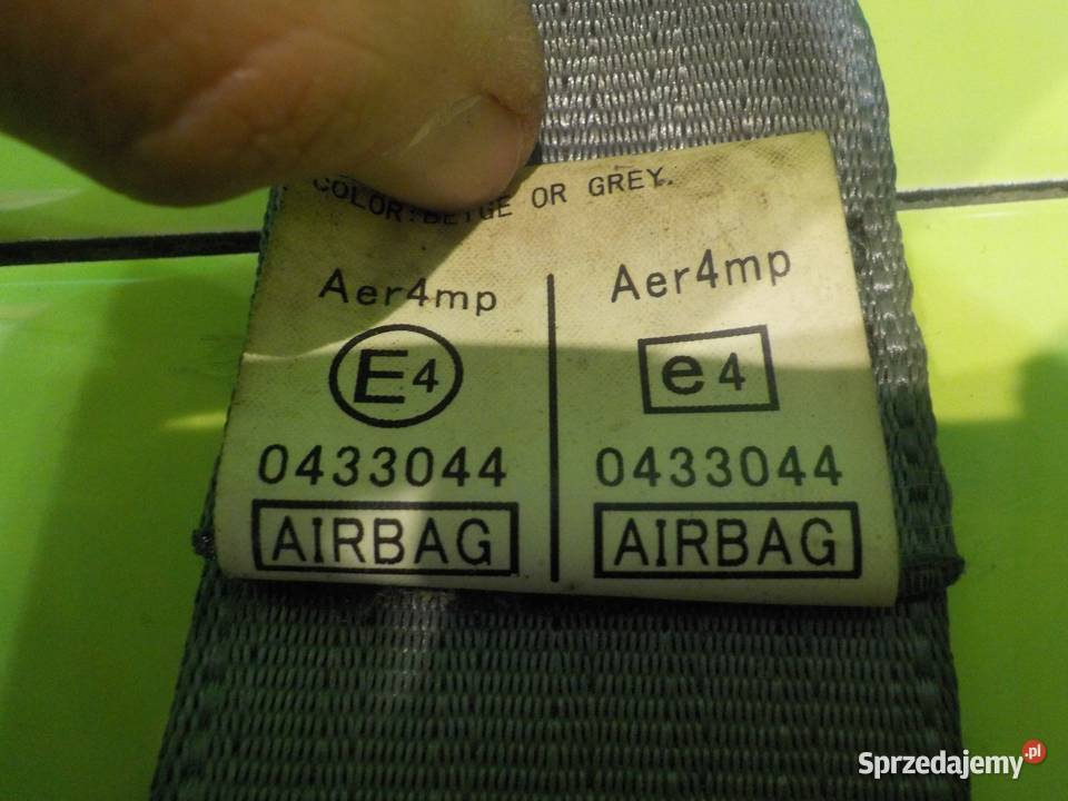 TOYOTA PRIUS II 09r 5D pas bezpieczenstwa prawy mazowieckie Suków