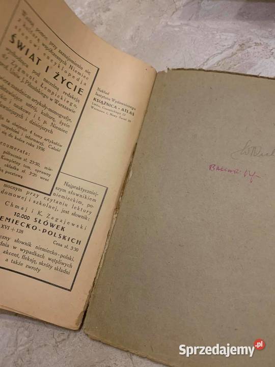 Der kampf der tertia Wilhelm Speyer książka z Jasło