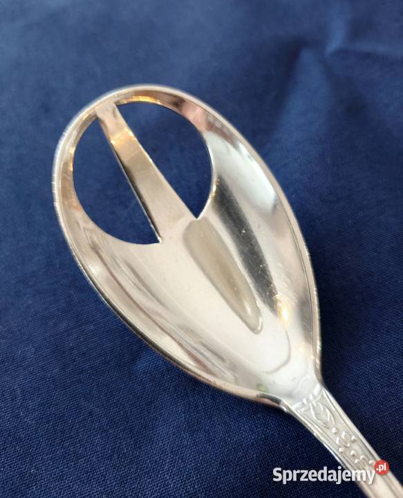 Platerowany widelec do sałat Hefra wzór romański Szczecin