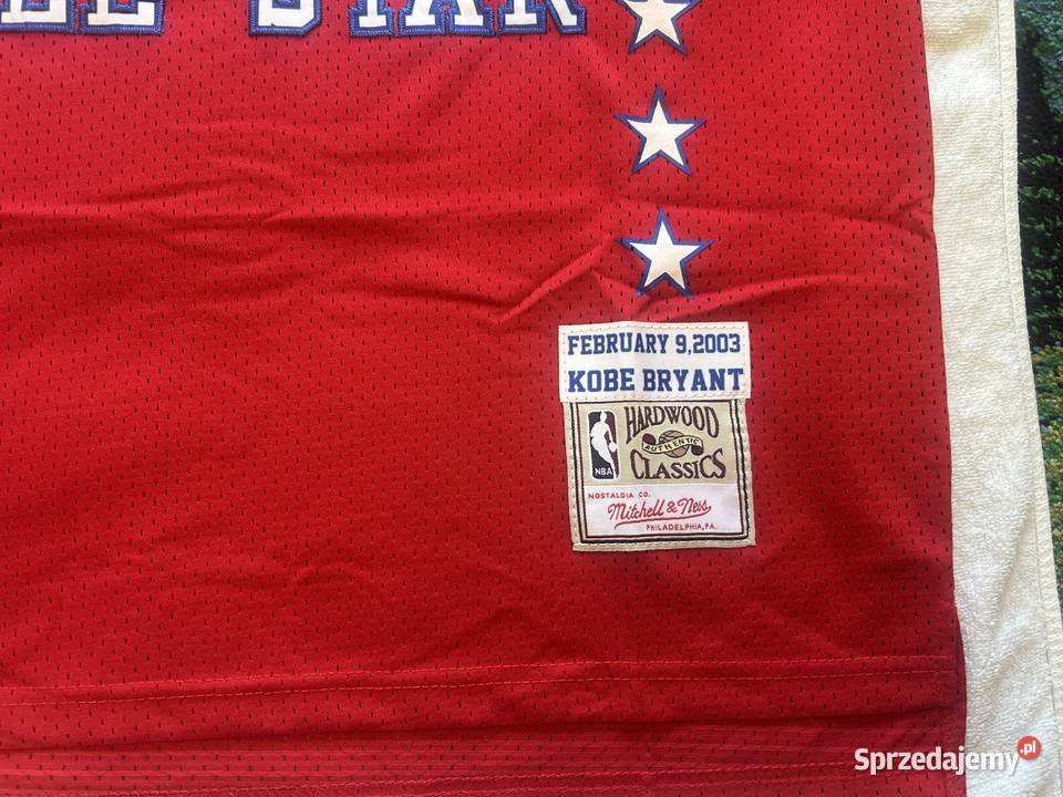NBA ALL STAR 2003 Kobe Bryant 8 Lakers Mitchell świętokrzyskie Kielce sprzedam