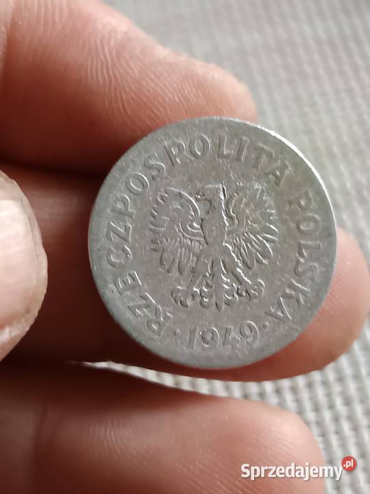Sprzedam monete 50 gr 1949 r hhhh Chełm